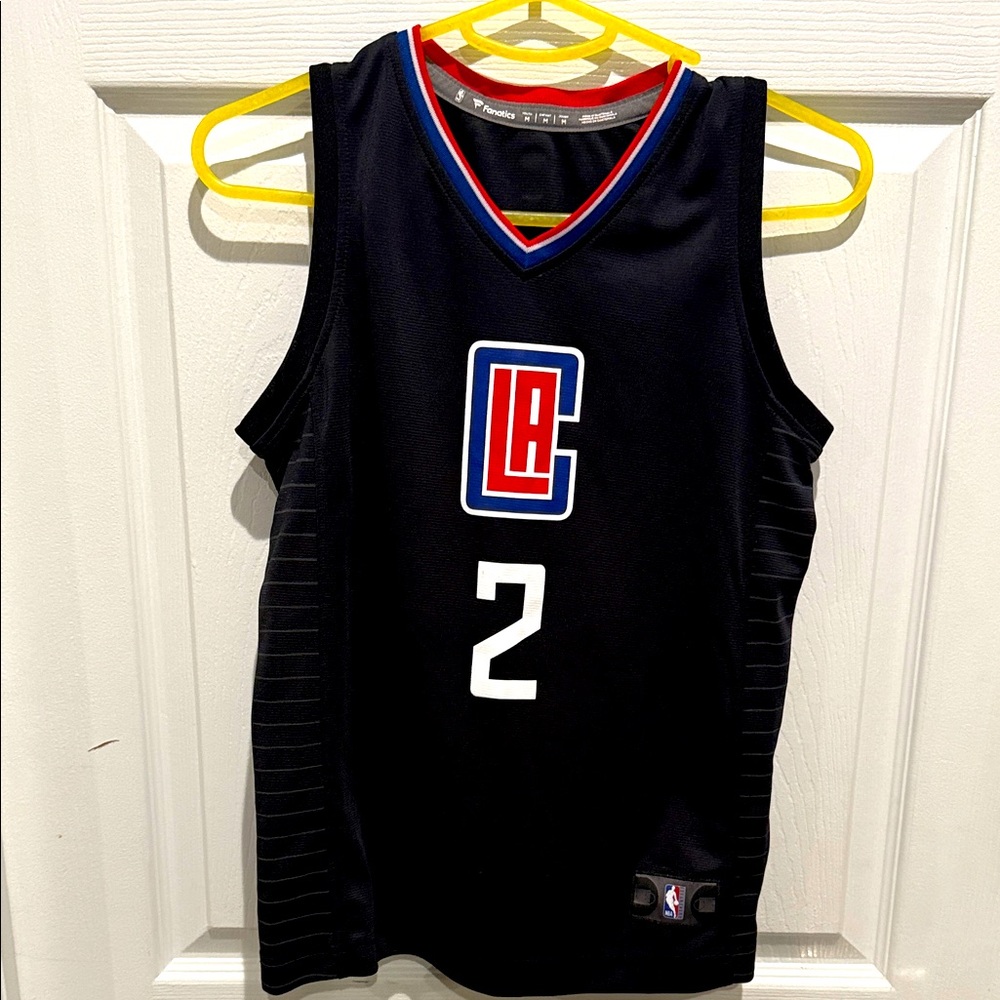 Fanatics Black Jersey with Red and Blue Trim
